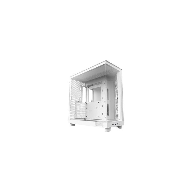 NZXT H series H6 Flow Tower ATX Hvid